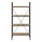 Monarch Specialties Bookshelf, Bookcase, 4 Tier, 48 in.H, Office, Bedroom, Brown Laminate, Black Metal, Contemporary I 7800 - alternate 8